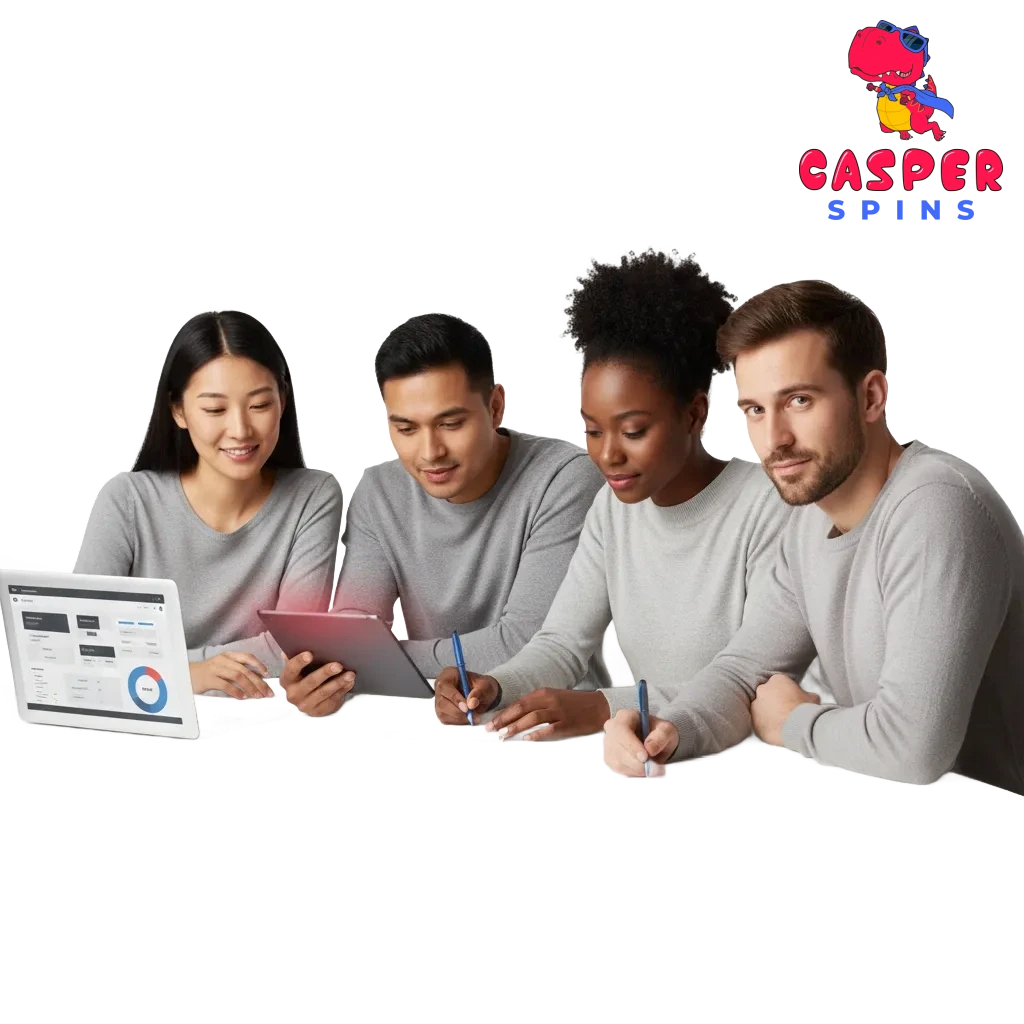 About Casper Spins: GB-licensed platform with sports betting, casino games, iOS and Android apps, and 50% + 125 FS offer.