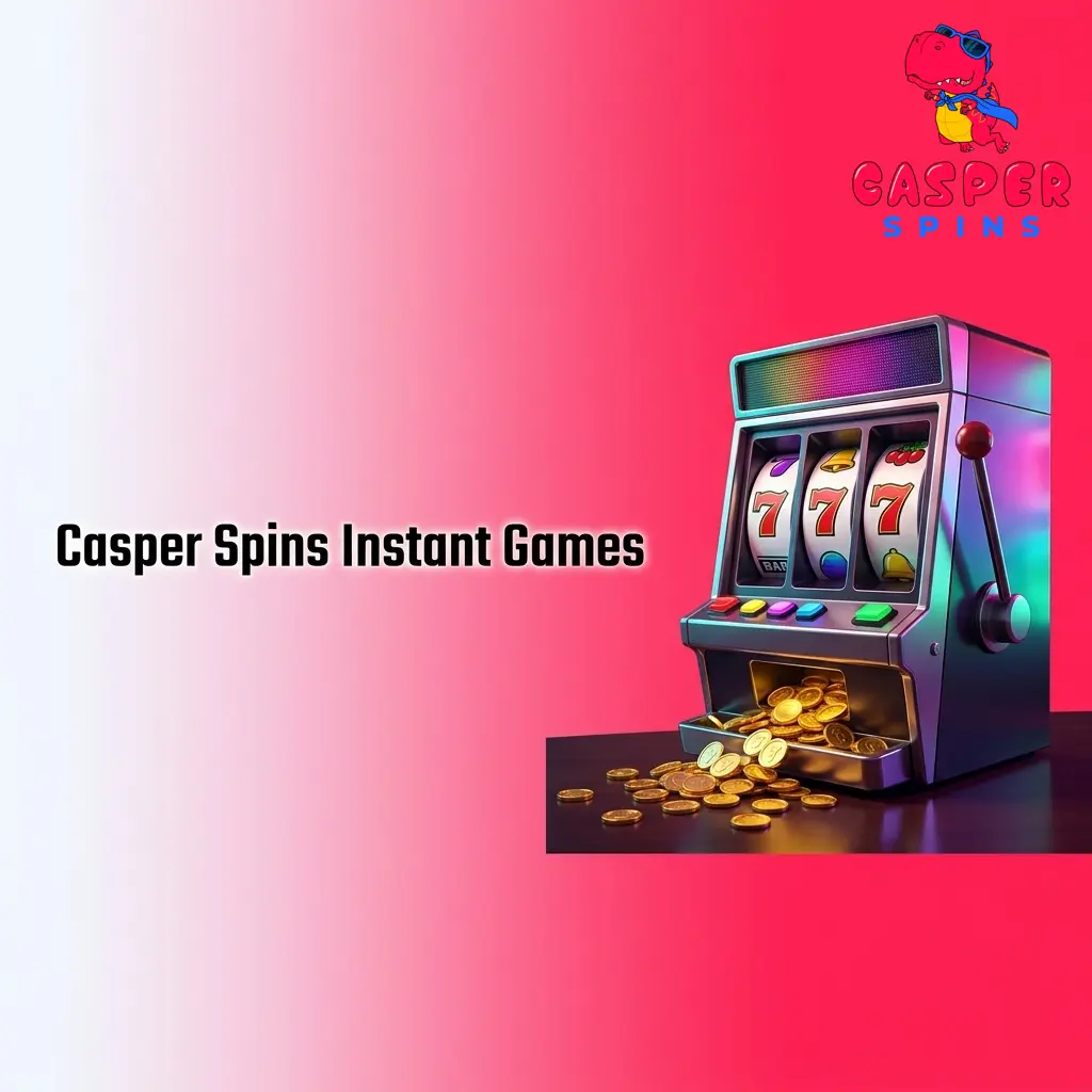 Casper Spins instant games lobby featuring crash games, Plinko, mines, keno, and dice for UK players