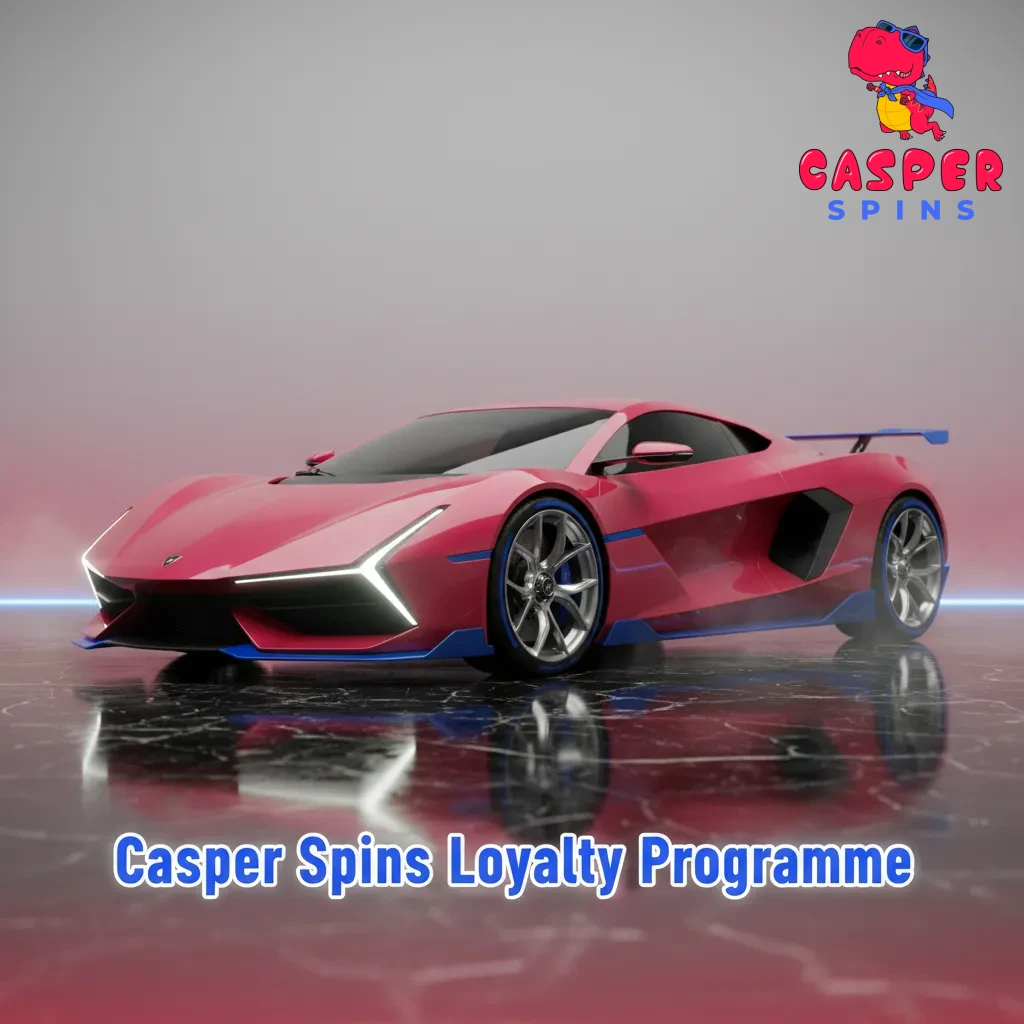 Casper Spins loyalty tiers Bronze–Platinum; earn Points from bets for bonuses, cashback, faster withdrawals.