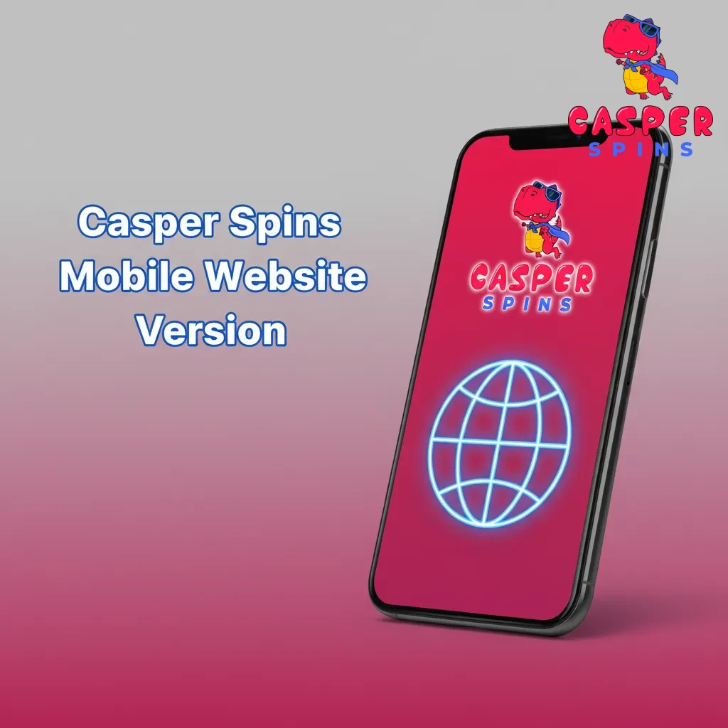 Casper Spins mobile website on phone/tablet: log in, deposit, bet sports, play casino in browser—no download.