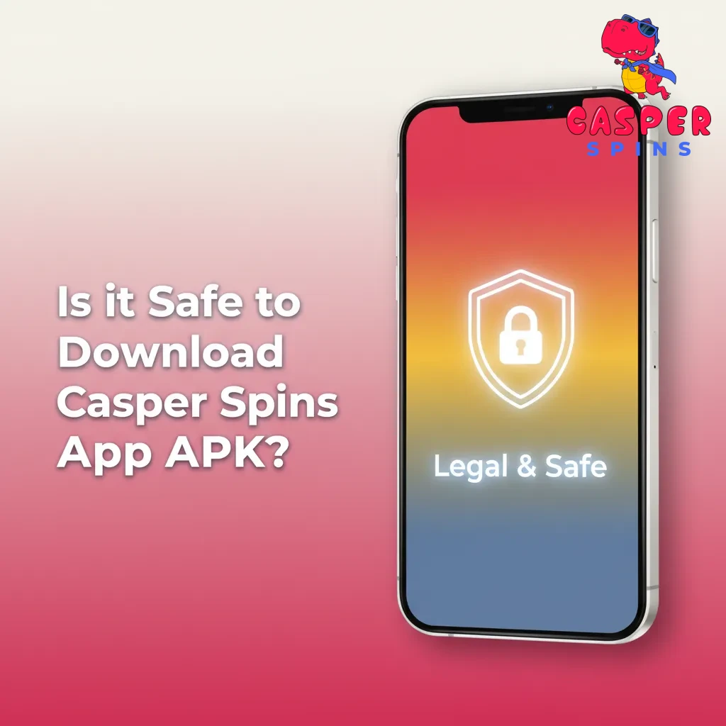 Casper Spins app safety: licensed and regulated, SSL encryption, secure payments, account verification on mobile.