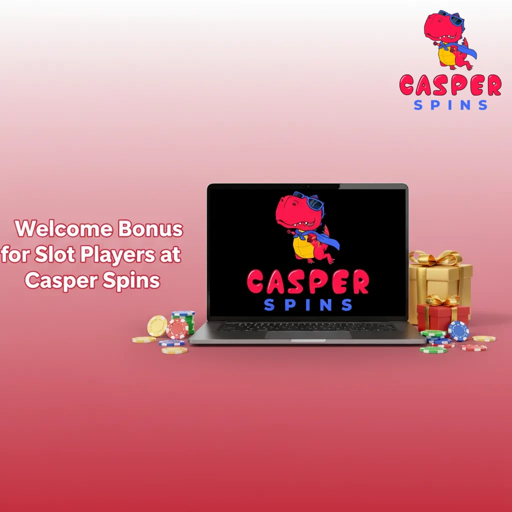 Welcome bonus at Casper Spins: 50% first deposit up to £100 + 125 free spins on selected slots; £10 minimum deposit.
