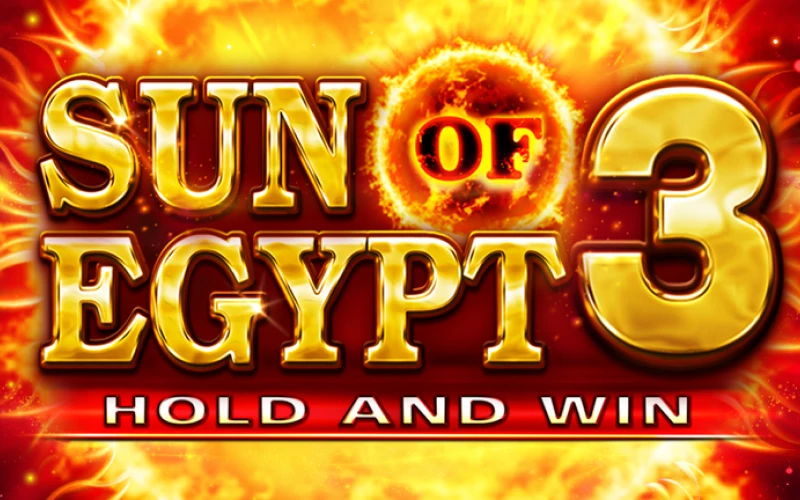 Try Sun of Egypt 3 slot and win on Casper Spins.